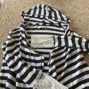 Girls Abercrombie Kids Striped Sweater